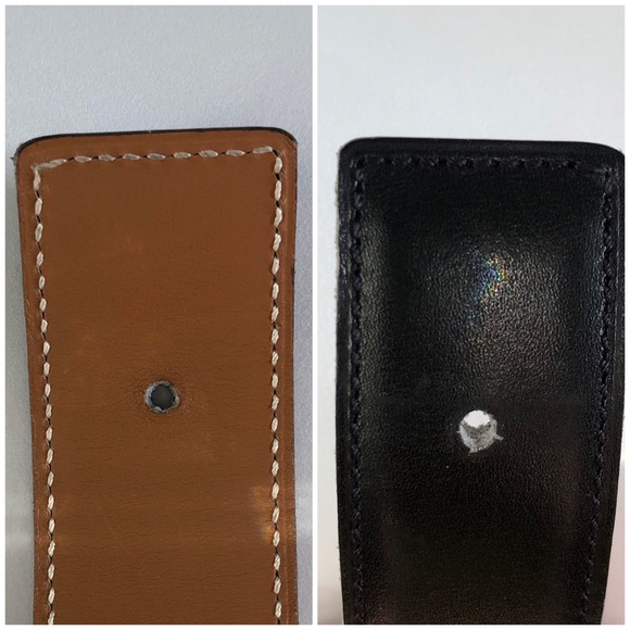 SOLD Authentic 32mm Hermes Belt Size 70 - Picture 3 of 5